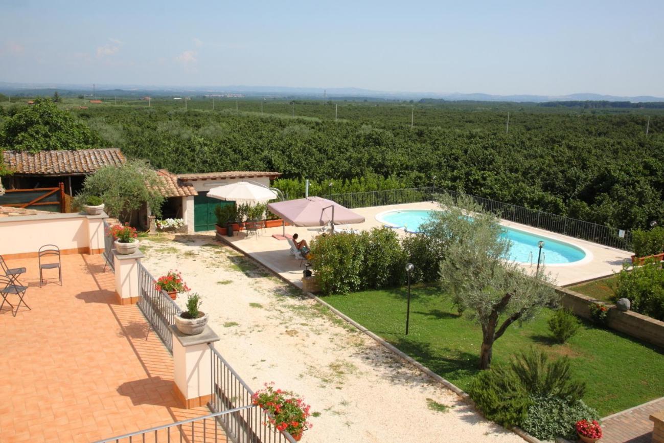 Agriturismo Casale Zuccari Caprarola Eksteriør billede