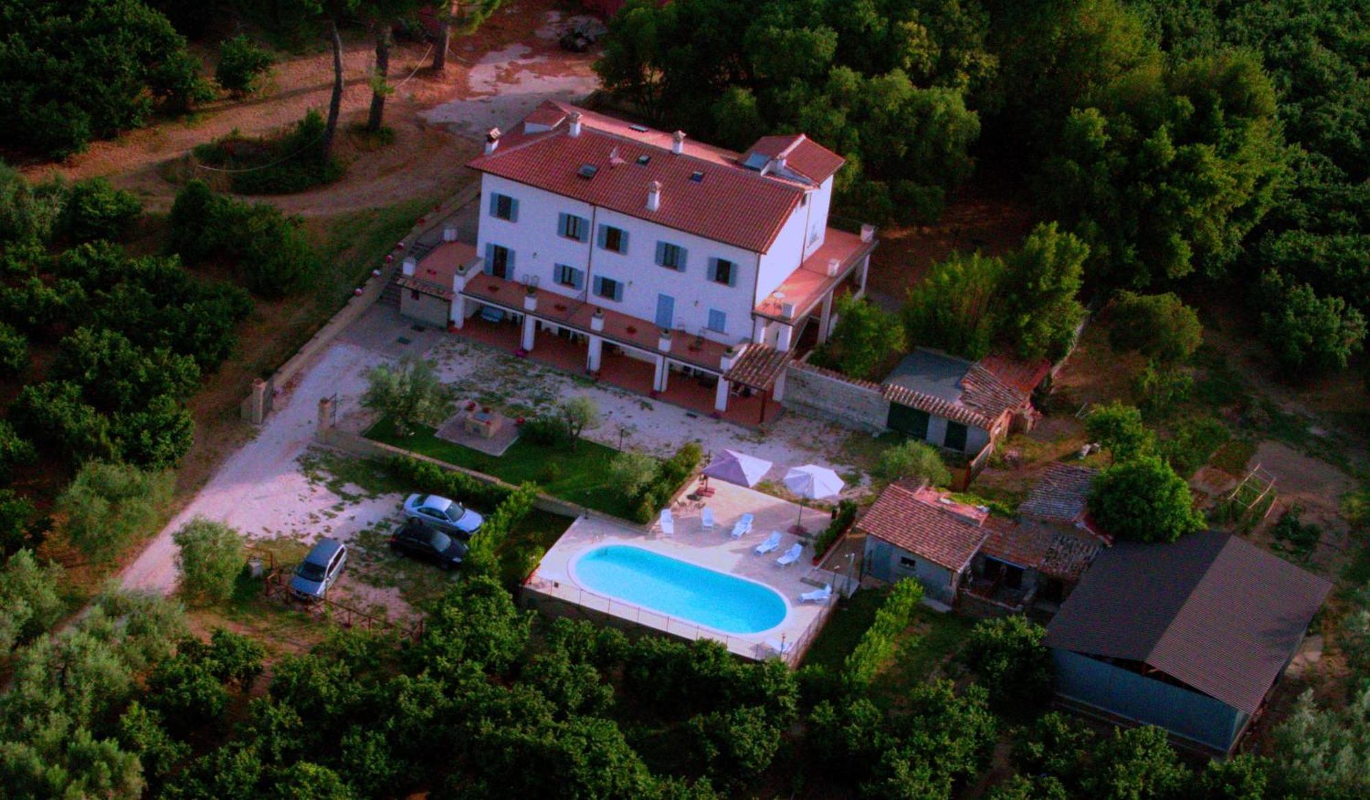 Agriturismo Casale Zuccari Caprarola Eksteriør billede